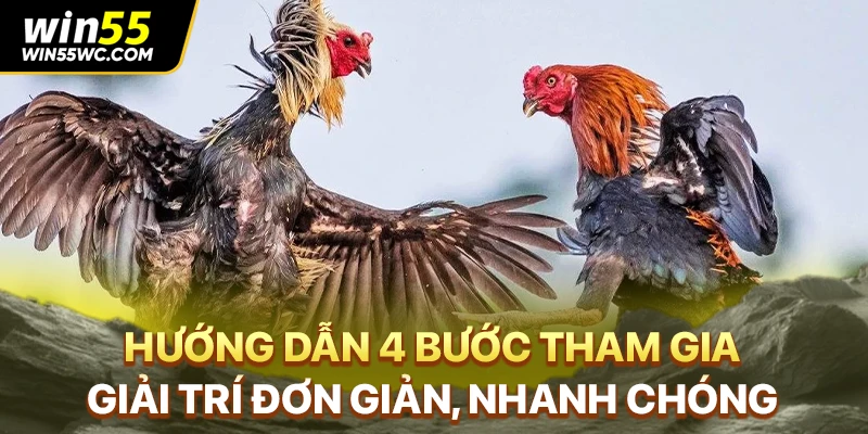 Hướng dẫn 4 bước tham gia giải trí đơn giản, nhanh chóng