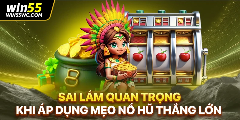 Sai lầm quan trọng khi áp dụng mẹo nổ hũ thắng lớn